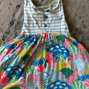 Mini boden girls size 4-5 under the sea dress